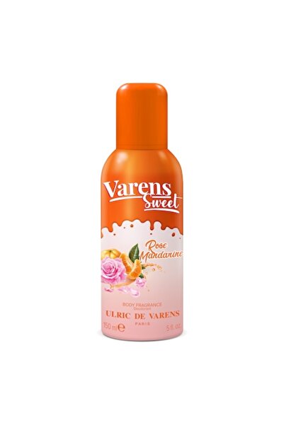 Ulric De Varens Varens Sweet Rose Mandarin Perfumed Body Deodorant 150 ml