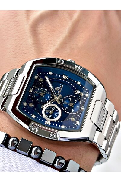 Bentini Functional Men's Watch with Rectangular Design
