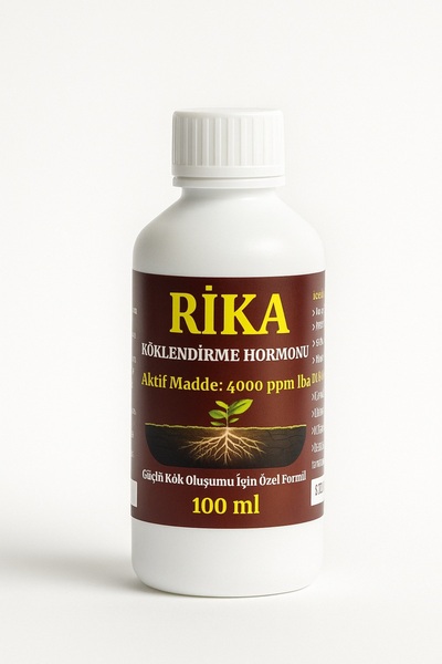 Rika Köklendirme Hormonu 4000 ppm 100 ml, Çelik Köklendirme
