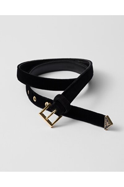 Prada Sport Women's Velvet Belt