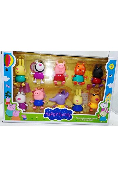 Beauenty Happy Family Peppa (Set of 10 Pieces)