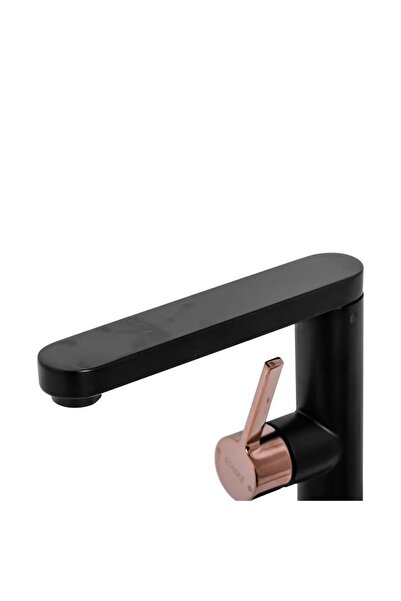 OEM Washbasin Faucet, Sanitary Brass, Black, 9107H/M