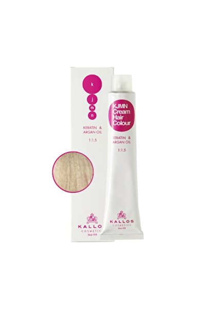 Kallos Cosmetics Vopsea de păr profesională Kallos KJMN 100ml Nr. 901 Blond Ultra Deschis (Nuanță Cenușie)