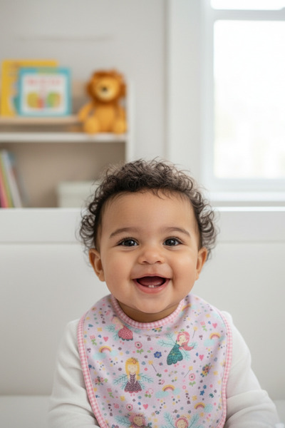 Shadro Textile Cotton Baby Towel Swaddle Bib Set Girl-Boy Soft Newborn Towel