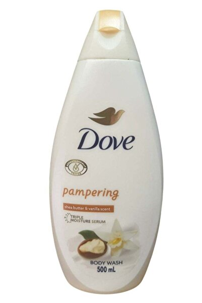 Dove غسول الجسم بزبدة الشيا والفانيليا الدافئة 500 مل