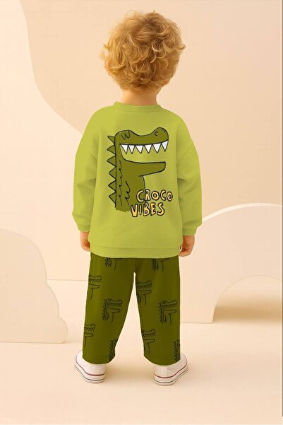 Alvadonna TİMSAH PRINTED BOY SUIT
