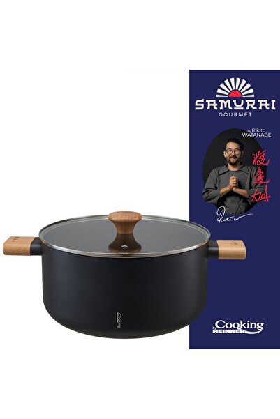 Heinner Semioala Aluminiu + Capac 28X14 Cm, 7.8 L, Rikito Watanabe, Samurai Gourmet, Cooking By