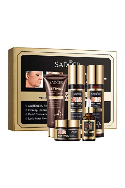 SADOER Retinol – Anti-Aging Gift Set with 5 Products