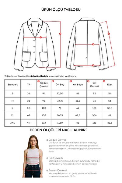 Masha Kate Wool Houndstooth Blazer Jacket