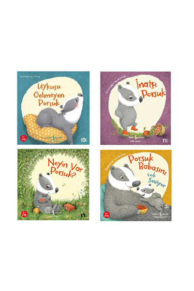 TÜRKİYE İŞ BANKASI KÜLTÜR YAYINLARI Uykusu Gelmeyen Porsuk - İnatçı Porsuk - ...