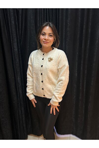 Elit Butik Soft Textured Beard Cardigan