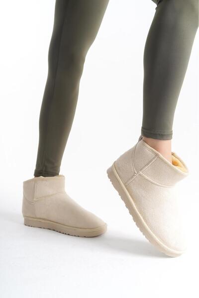 MODEL Kadın Kışlık İçi Kürklü Süet Bot