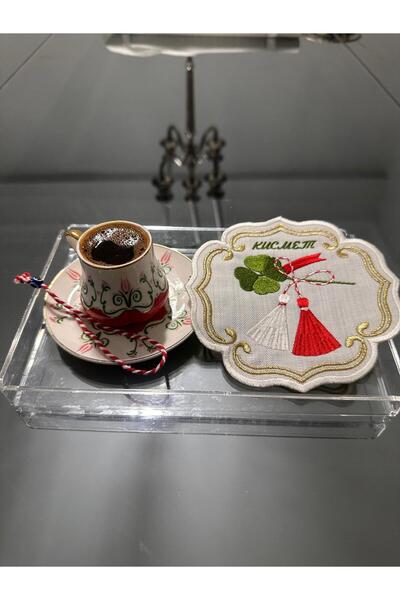 LİNDA MİA Marteniçka Cocktail Napkin Single (Marteniçka Bracelet with a Gift)