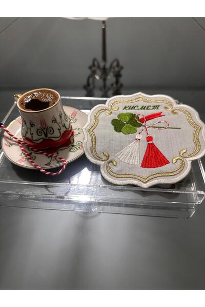 LİNDA MİA Marteniçka Cocktail Napkin Single (Marteniçka Bracelet with a Gift)