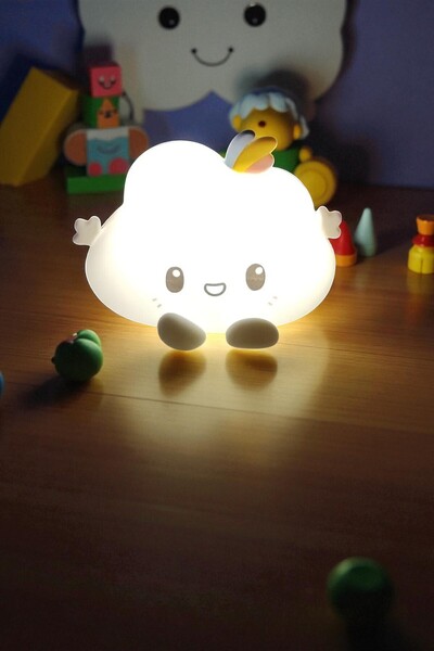 FAMEMUS ACCESSORY Sevimli Karakter Hediyelik Çocuk Odanıza Renk Katan Masa Üz...