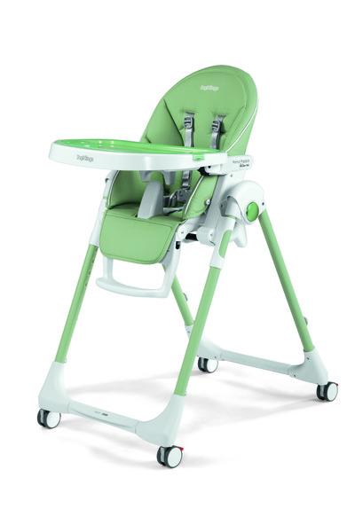 Peg Perego Scaun de masa 2in1 Prima Pappa Zero Follow Me, 0-15 Kg, Mint, Verde