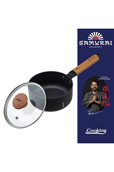 Heinner Aluminum Pot + Lid 16X7.5Cm, 1.4L, Rikito Watanabe, Samurai Gourmet, Cooking By