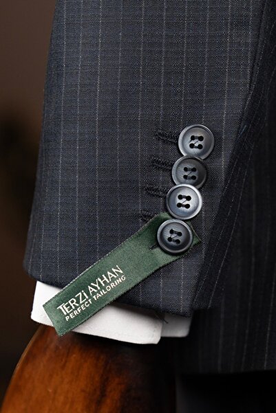 Terzi Ayhan Classics Double Breasted Striped Suit