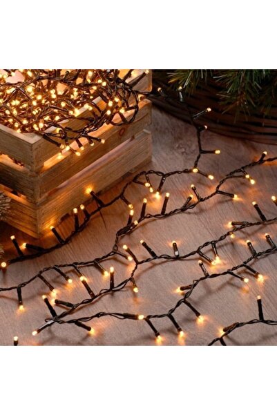 Danex solar Christmas lights, 20 m, 200 LEDs, warm white, copper wire, indoor/outdoor