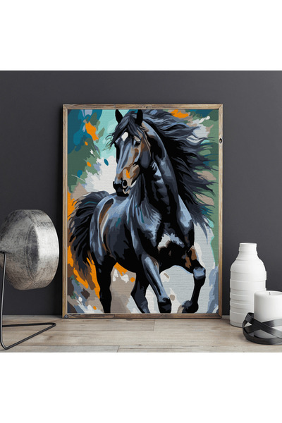 Pictorul Fericit Neîmblânzit - Pictură pe numere