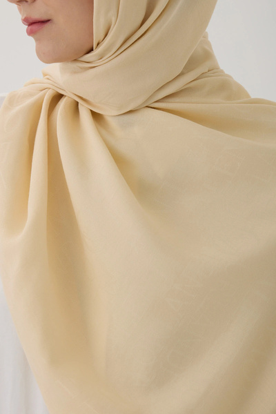 Valentino Orlandi Vo Logo Shawl - Oil Yellow