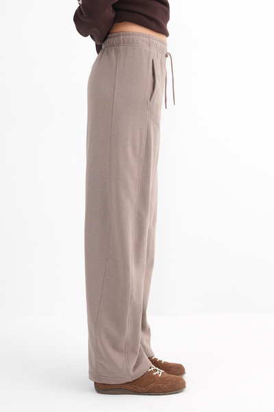 Addax Wide Leg Tracksuit with Pockets Eşf10487