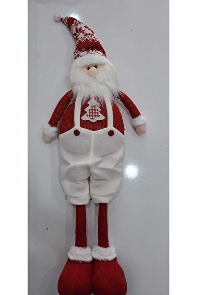 Genel Markalar Kırmızı peluş Noel Baba ve Kardan Adam seti, 80 cm, sevimli de...