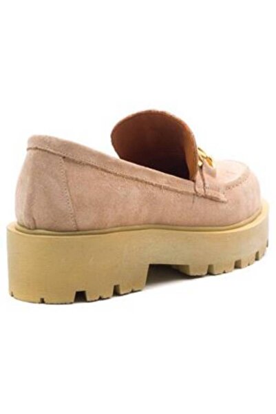 inyola Women's Suede Buckle Detailed Casual Shoes 4028