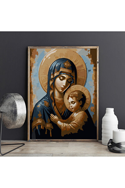Pictorul Fericit Sfânta Fecioară Maria - Pictură pe numere