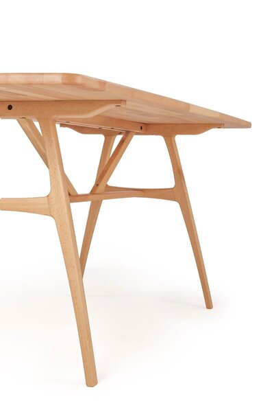 unboxdeco 8 Kişilik Slim Masif Kayın Ahşap Masa Şasesi - Ayak