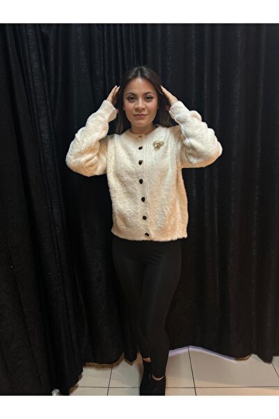 Elit Butik Soft Textured Beard Cardigan