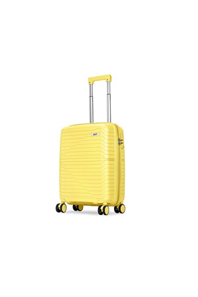 Vip Tourage Set of 3 Polypropylene Hard Sided 4-Wheeler Spinner Trolley Bag with TSA Lock