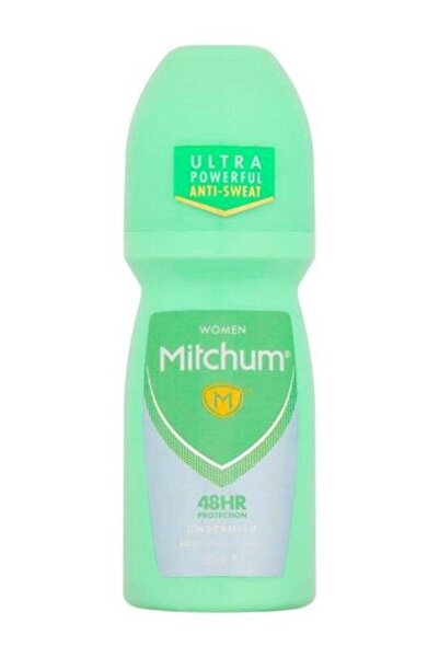 Mitchum Unscented Women 48HR Protection Roll-On Deodorant & Antiperspirant 10...