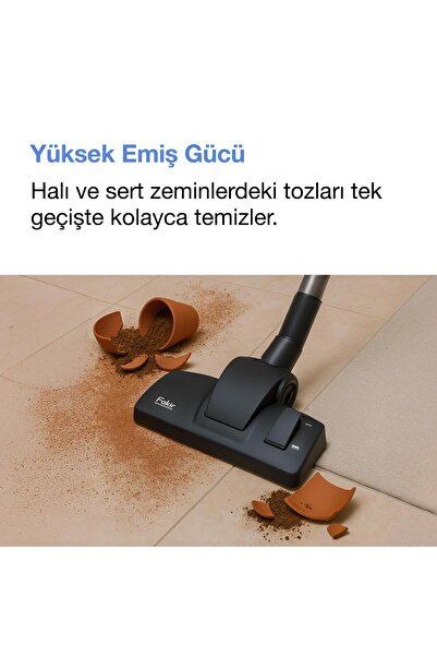 Fakir Spider RC 7032 Toz Torbasız Elektrikli Süpürge