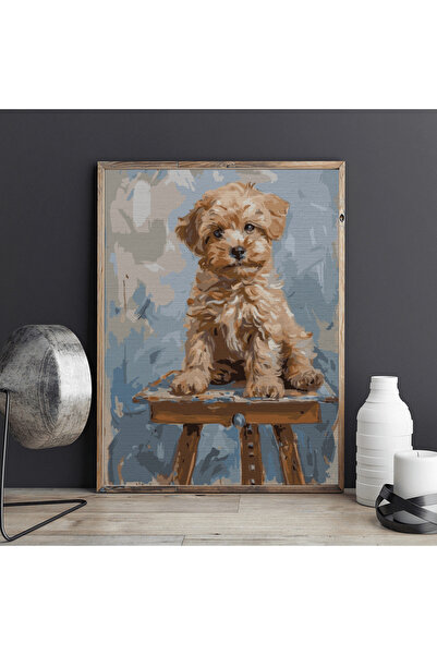 Pictorul Fericit Pufoșenie - Pictură pe numere