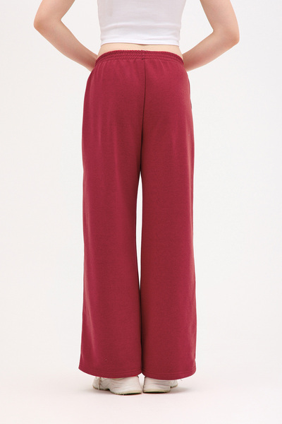 Pulsar Βασικό παντελόνι με φαρδιά πόδια κόκκινο