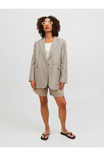 Jack & Jones Women's Linen Double-Breasted Jacket - Mary