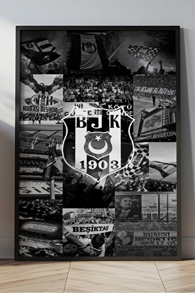 VERONİCA LİNE Beşiktaş Ahşap Tablo-4 Büyükler-Süper Lig