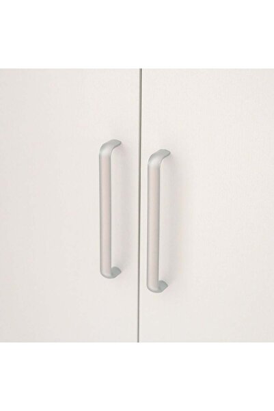 Danube Home Supreme 6-Door Wardrobe with Mirror - White, Engineered Wood, 8 Shelves, 2-Year Warranty