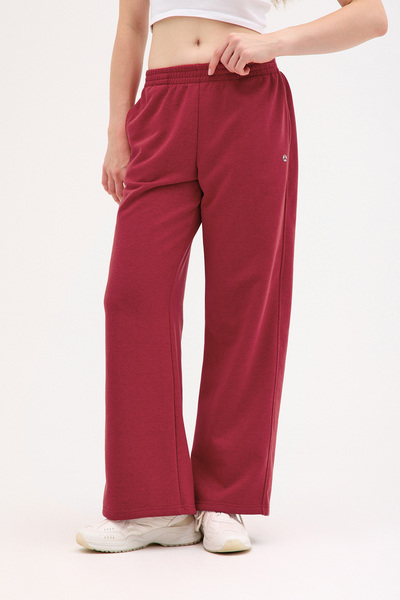 Pulsar Βασικό παντελόνι με φαρδιά πόδια κόκκινο
