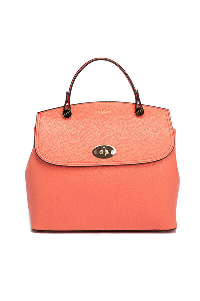 Tergan Pembe Hakiki Deri Kadın El Çantası - S25Y1BC79121-S2A