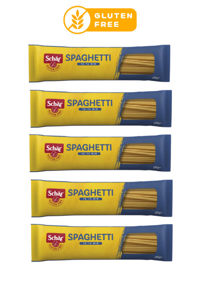 Schar Glutensiz Spagetti Makarna 250gr (5 Adet)