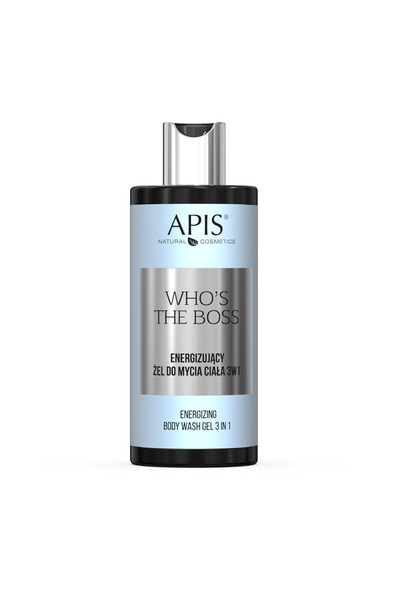 Apis Natural Cosmetics Gel de dus hidratant pentru barbati Who's the Boss 3 i...