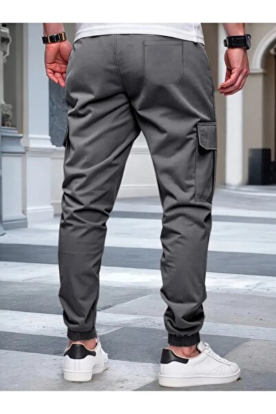 SERAZAT Men's Cargo Pocket Pack Pants Cotton Stretch Fabric Cargo Pants