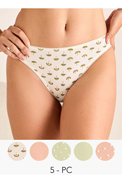 FAV Pack of 5 - Assorted Bikini Briefs