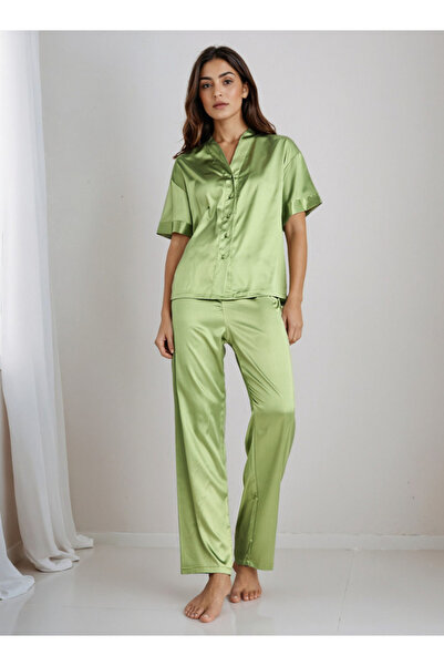 FAV Pyjama Set Button-Down Shirt & Trousers