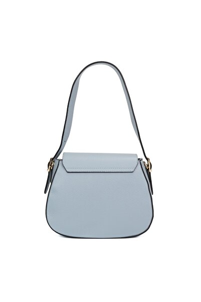 Posete Fagaras Pauline Leather Purse - Blue, Casual Bag Made of Genuine Leather, Handbag, Bags