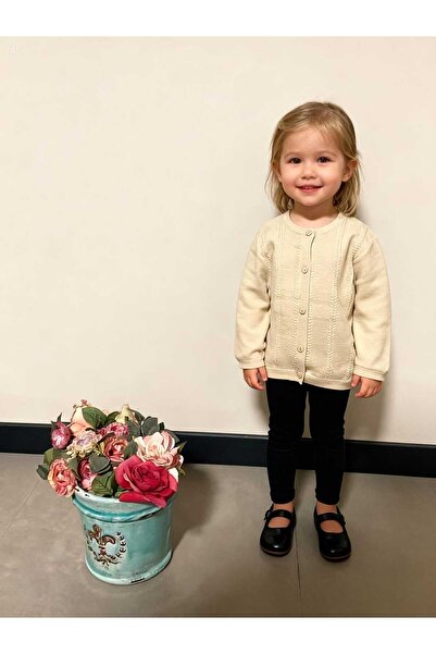 Gocoland Girl's Buttoned Knitwear Cardigan
