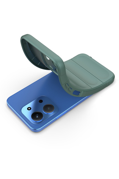 Nezih Case Redmi 15C Compatible Stylish Silicone Cover Case with Flexible Hollowed Out Back Surface Design