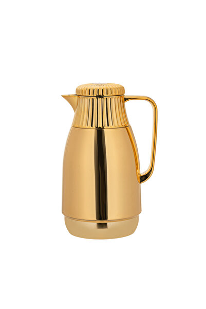 ALSAIF Aram Coffee and Tea Thermos, 2 pieces from Al Saif / Elegant design to suit all tastes, 0.5 liter, gold